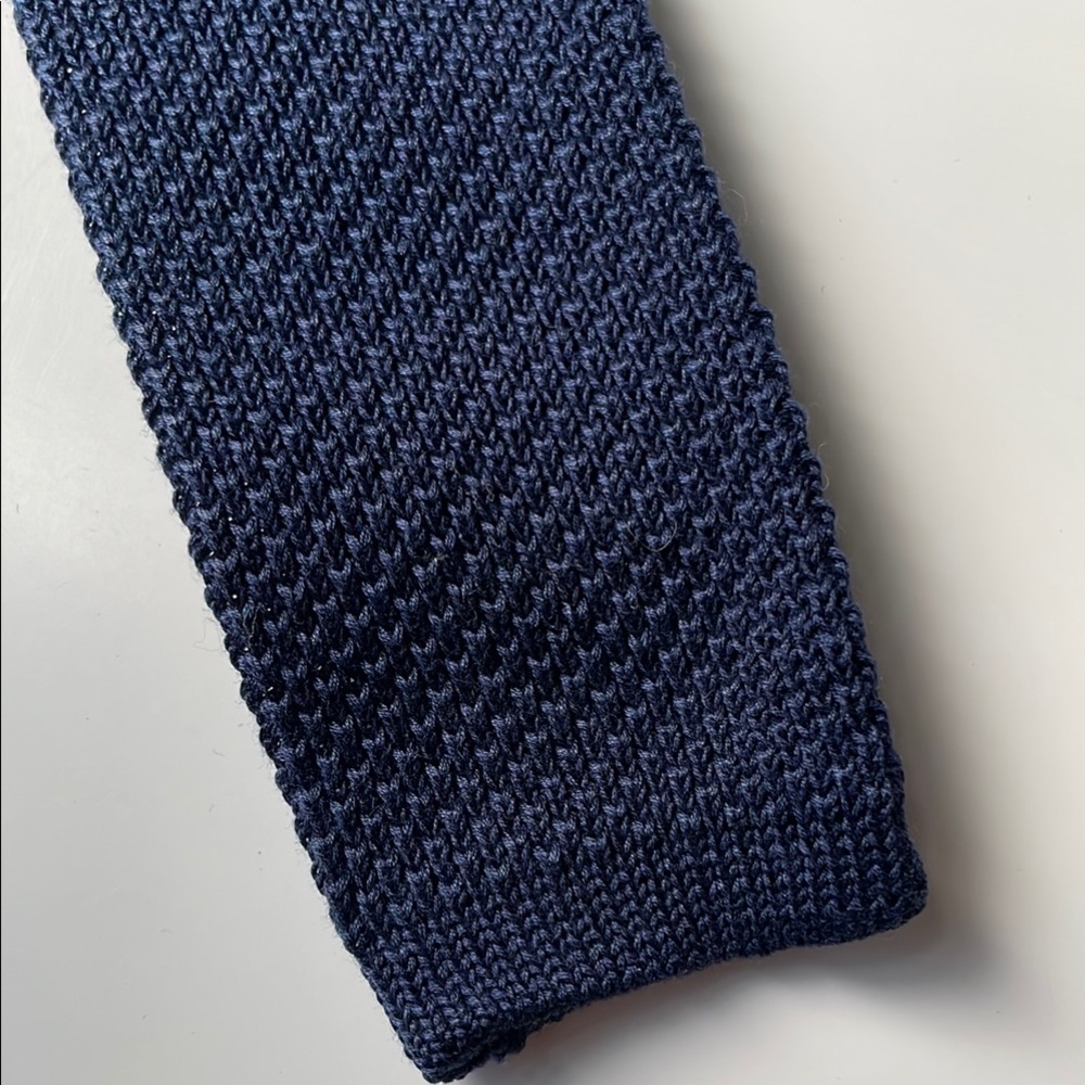 Vintage cotton tie made in Spain